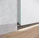 Плинтус скрытого монтажа ALUconcept SLPM-30 LED (2600 мм), ЧЁРНЫЙ - изображение 1