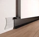 Плинтус скрытого монтажа ALUconcept SLPM-35 LED (2.6м) , ЧЁРНЫЙ - изображение 2