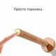LED-лампа (ночник) GOOD на магнитном держателе с аккумулятором - натуральная древесина светлого оттенка - изображение 2