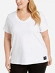 Футболка оверсайз женская Calvin Klein 141382823 XS Белая (1159790061) - изображение 3