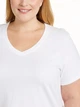Футболка оверсайз женская Calvin Klein 141382823 S Белая (1159775164) - изображение 5