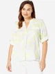 Блузка женская Calvin Klein 333028157 S Салатовый/Серый (1159781233) - изображение 1