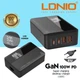 Сетевое зарядное устройство LDNIO A4809C 100W для телефона ноутбука 2 USB-C + 2 USB-A PD/QC4.0+ GaN techology - изображение 9