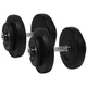 Гантели WCG Strong 2х10 кг Черный - изображение 1