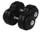 Гантели WCG Strong 2х13 кг Черный - изображение 2