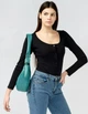 Женская сумка Sambag HOBO S мурена 30 х 13 х 8 см (53100036) - изображение 3