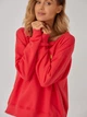 Bluza damska bez kaptura KOLORLI Love 36 Różowa (5903738175048) - obraz 6