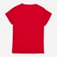 T-shirt damski luźny KOLORLI Love One Size Czerwony (5903738175017) - obraz 8
