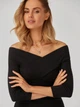 Sukienka damska elegancka KOLORLI Claire 36 Czarna (5903738175383) - obraz 5