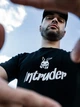 Мужская футболка Intruder Bunny хлопковая классическая с коротким рукавом и круглым вырезом чёрная/XL - изображение 2