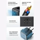 Зарядное устройство Ugreen CD268 DigiNest Cube 65W чёрное (1012-205-00) - изображение 7