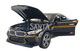 Игрушечная машинка металлическая BMW Manhart MH8 800 АвтоЕксперт БМВ, черный, звук, свет, иннерция, откр. двери, капот, багажник, 15*7*5 см (TK-3054) - изображение 6