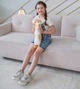 Игрушка плюшевая обнимашка Кот батон 50 см MY KIGU Коричневый (9007) - изображение 1