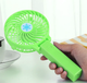 Вентилятор аккумуляторный Handy Mini Fan портативный складной от USB Салатовый - изображение 3