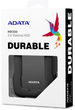 Dysk twardy ADATA Durable HD330 4TB AHD330-4TU31-CBK 2.5" USB 3.1 Zewnętrzny Czarny - obraz 4