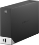 Dysk twardy HDD Seagate External One Touch Hub 14TB HDD STLC14000400 USB 3.0 Zewnętrzny Black - obraz 1