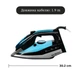 Утюг KUMTEL HMU-02 Blue - изображение 5