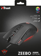 Mysz komputerowa Trust GXT 121 Zeebo USB Czarna (23091) - obraz 9