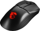 Mysz komputerowa MSI Clutch GM31 Lightweight Wireless Czarna (S12-4300980-CLA) - obraz 3