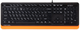 Klawiatura przewodowa A4Tech FK10 USB Pomarańczowa (A4TKLA46451) - obraz 1