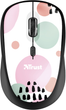 Mysz komputerowa Trust Yvi Wireless Pink Circles (24441) - obraz 1