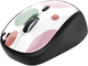 Mysz komputerowa Trust Yvi Wireless Pink Circles (24441) - obraz 2