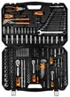 Набор инструментов 233 предмета NEO Tools 10-078 1/2" 1/4" 3/8" в кейсе - изображение 1
