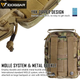 Медична сумка аптечка тактична IDOGEAR BG3523 MOLLE First Aid EMT Utility Pouch IFAK нейлонова сумка першої допомоги Мультикам - зображення 5