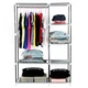 Тканевый шкаф для вещей Ason Storage Wardrobe 88105 2 секции 105 х 45 х 170 см Фиолетовый (51692P) - изображение 2