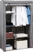 Тканинна шафа для речей Ason Storage Wardrobe 88105 2 секції 105 х 45 х 170 см Сіра (51692G) - зображення 1