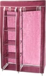 Тканевый шкаф для вещей Ason Storage Wardrobe 88105 2 секции 105 х 45 х 170 см Розовый (51692PI) - изображение 1