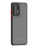 Чехол матовый Smoke Case для Samsung Galaxy A73 SM-A736BZ Черный - изображение 3
