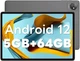 Планшет Blackview Tab 7 Android 12 Tablet (2023), 10 Inch Tablets Tab 7 WiFi 5GB RAM 64GB ROM (1TB TF), 6580mAh Battery 1280x800 HD+ IPS Touchscreen, Google GMS Certified/5MP Wi-Fi Bluetooth Type: C Gaming Tablet - Grey - изображение 1
