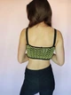 Топ на бретелях чорний з жовтим в'язка ZARA 10000 M (28) - зображення 8