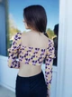 Топ с длинными рукавами в цветочный принт Boohoo Розовый ( 10380 S/42 ) - изображение 5