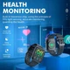 Смарт-часы Hoco Y3 Smart watch | Track, HeartRate, IP68| Black - изображение 8