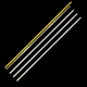 LED підсвітка TV 50" JS-D-JP50DM-101EC(81112) JS-D-JP50DM-A101EC(80510) V500DJ6-QE1 DMT9K70 4pcs=1set - зображення 3