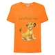 Футболка дитяча Король Лев (Lion King) помаранчева (LK-simba-2-orange) 116 см - зображення 1