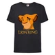 Футболка дитяча Король Лев (Lion King) чорна (LK-simba-black) 104 см - зображення 1