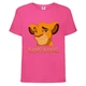 Футболка дитяча Король Лев (Lion King) рожева (LK-simba-pink) 164 см - зображення 1