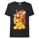 Футболка дитяча Король Лев (Lion King) чорна (LK-friends-2-black) 116 см - зображення 1
