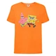 Футболка детская Спанч Боб 3 (Sponge Bob) оранжевая 140 см - изображение 1