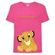 Футболка дитяча Король Лев (Lion King) рожева (LK-simba-4-pink) 164 см - зображення 1