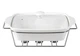 Мармит Kamille Food Warmer керамическая форма 2.4л 33см с подогревом (KM-6403) - изображение 2