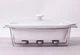 Мармит Kamille Food Warmer керамическая форма 2.4л 33см с подогревом (KM-6403) - изображение 5