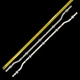 LED підсвітка Samsung TV 32" inch 580mm 5-led 3V V8DN-320SM0-R1 V5DN-320SM0-R4 BN96-36232A 2pcs=1set - изображение 2