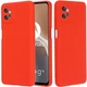 Чохол Fiji Full Soft Premium для Motorola G32 протиударний бампер з мікрофіброю Red - зображення 1
