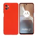 Чохол Fiji Full Soft Premium для Motorola G32 протиударний бампер з мікрофіброю Red - зображення 2