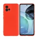 Чехол Fiji Full Soft Premium для Motorola G72 противоударный бампер с микрофиброй Red - изображение 2