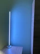 Лампа торшер LED 200 см підлоговий кутовий RGB з пультом від мережі Білий - изображение 3